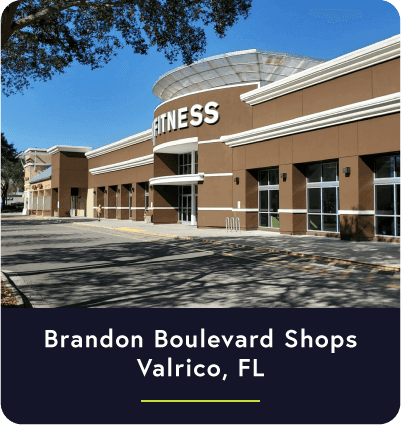 Anchored Centers, Brandon Boulevard Shops in Valrico, FL (Tampa MSA); N3 Real Estate