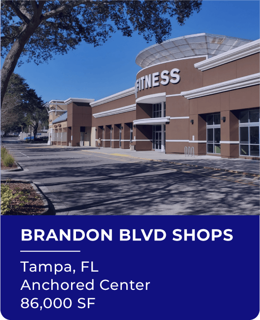 Brandon Blvd Shops – Tampa, FL Brandon Blvd Shops - Tampa, FL MSA - N3 Real Estate Success Stories